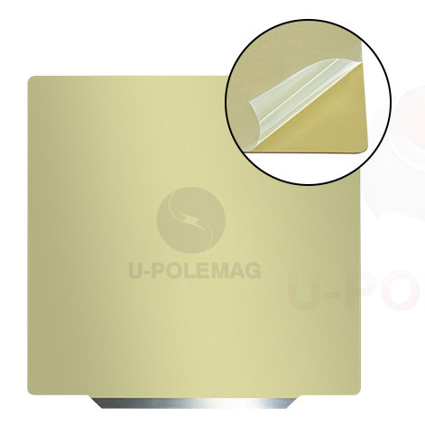 Flexible and Durable 3D Printer PEI Spring Steel Sheet Frosted Magnetic Base Included