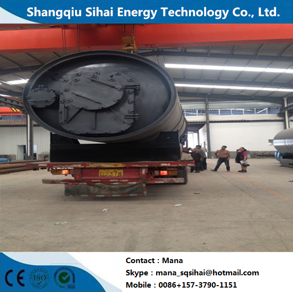 8-10 Tons Daily Processing Capacity Rubber Pyrolysis Machine for Recycling Waste Tires