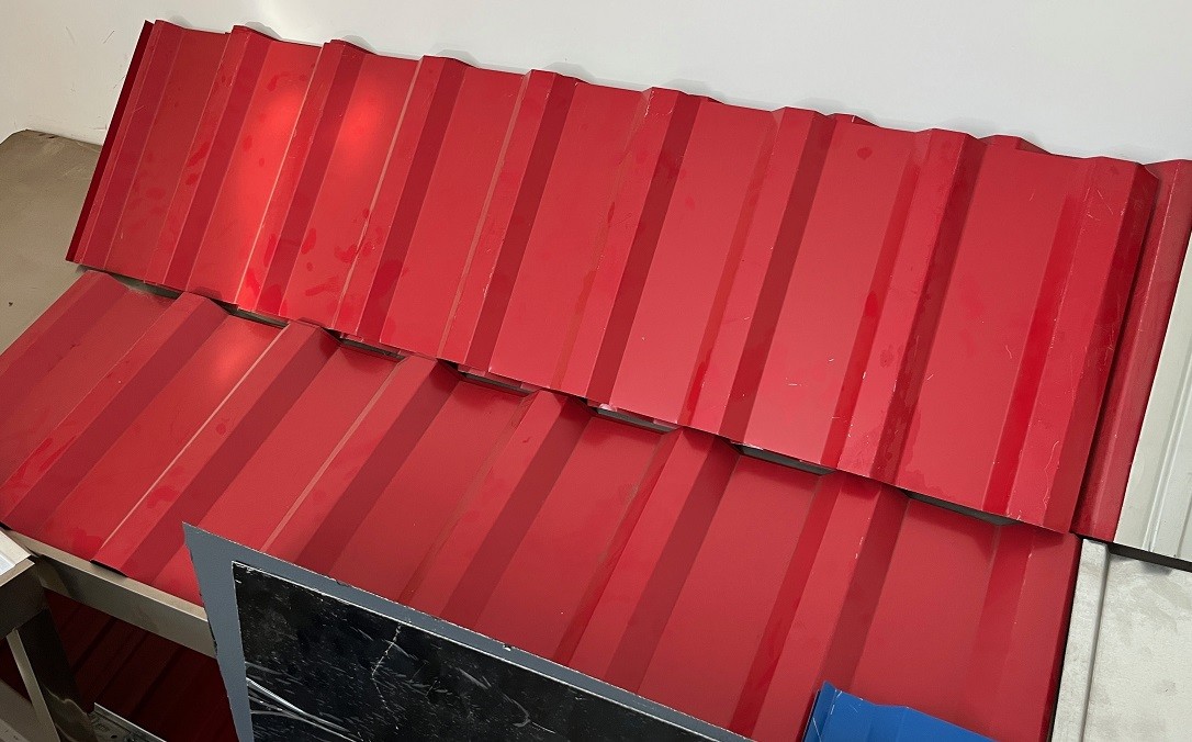 High quality DX51D Metal Roof and Cladding 0.43mm TCT corrugated wall cladding Corrosion resistant