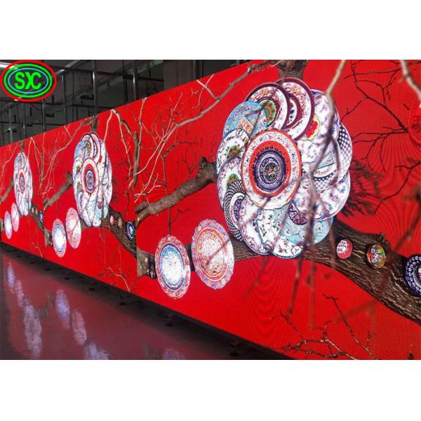 Quality 1200cd/M2 Brightness Curved LED Panel , HD Rental P2.9 P3.91 P4.81 led screen stage backdrop for sale