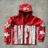 Buy cheap Men 500gsm Cotton Distressed Custom Embroidered Zip Up Hoodies Zip Up Acid Wash from wholesalers
