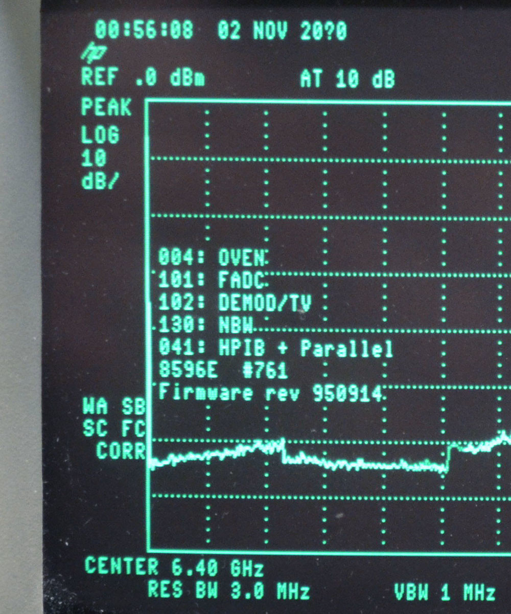 Durable Rackmount RF Frequency Analyzer Portable Keysight Agilent 8596E