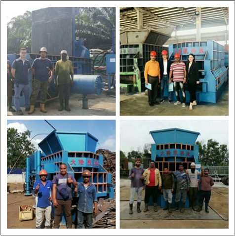 22kw Ball Of Yarn Hydraulic Cotton Bale Press Machine
