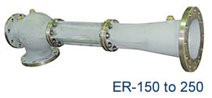 MODEL FC-ER-150-250A MARINE WATER JET EDUCTOR MATERIAL - CAST IRON