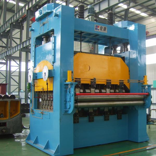 Video Outgoing Inspection Steel Coil Leveling and Rewinding Machine for Metal