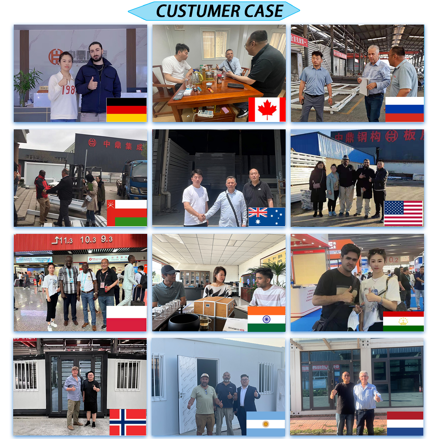 Modular Room Prefabricated House for Engineering User-Friendly and Steel Construction