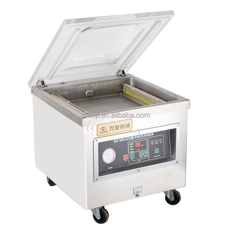 2 Seal DUOQI DZ-300 Table Type Vacuum Sealer for Fish Steak Hardware and Liquid Beef