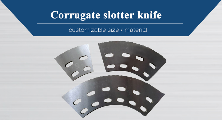 Durable Industrial Paper Cutting Blades , Slotting Blades For Corrugated Board