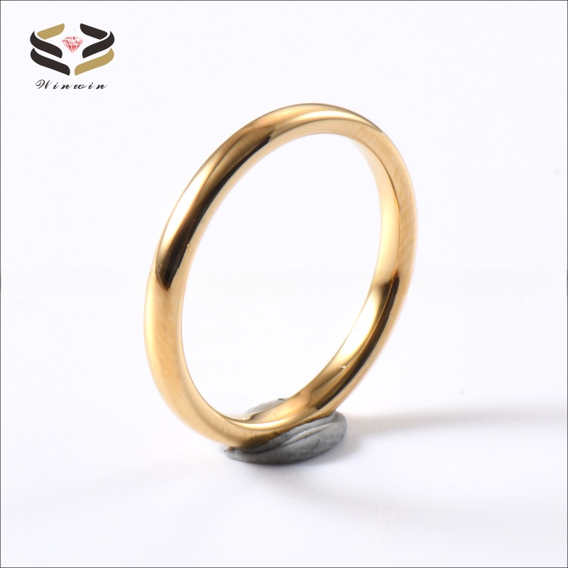 CLASSIC Style 4mm Dome High Polished Tungsten Carbide Ring for Mens and Womens Celebration