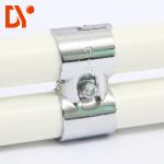 Chrome Plating HJ-11 Sheet Metal Joints Metal Lean Pipe Connector Tube Clamp in