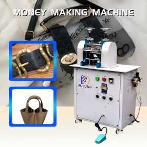 China Leather Temperature Roller Plating Embossing Leather Belt Making Machine on sale
