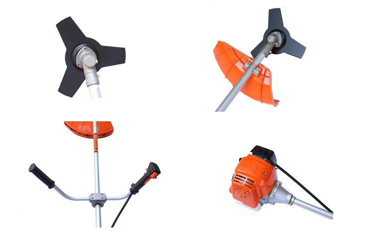Gasoline 43cc Brush Cutter Weed Tirmmer For Grass Cutting