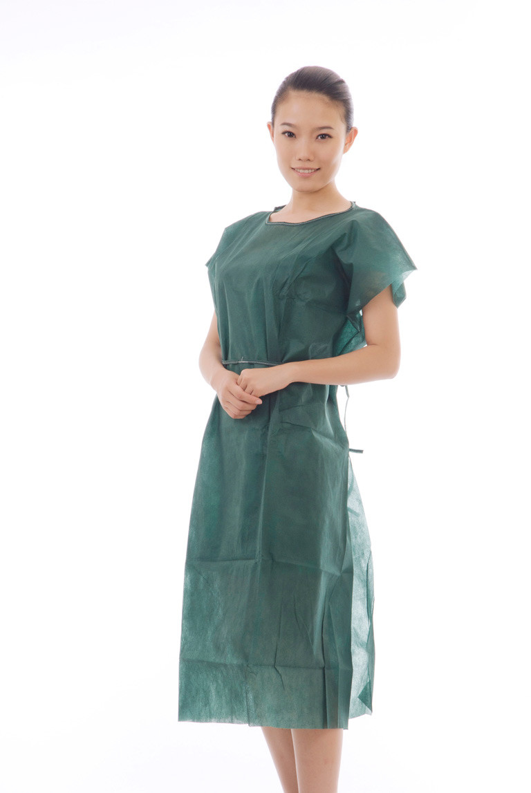 Surgical Medical PP Isolation Gown Long Sleeve With Waist Ties For Hospital