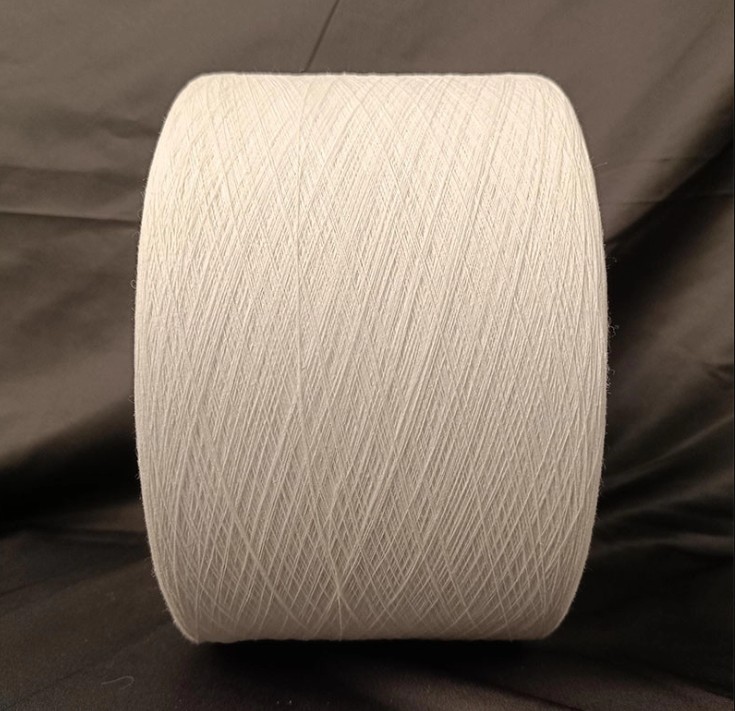 Ne 6/1 8/1 10/1 Optical White / Raw White Regenerated Cotton Yarn For Knitting Gloves