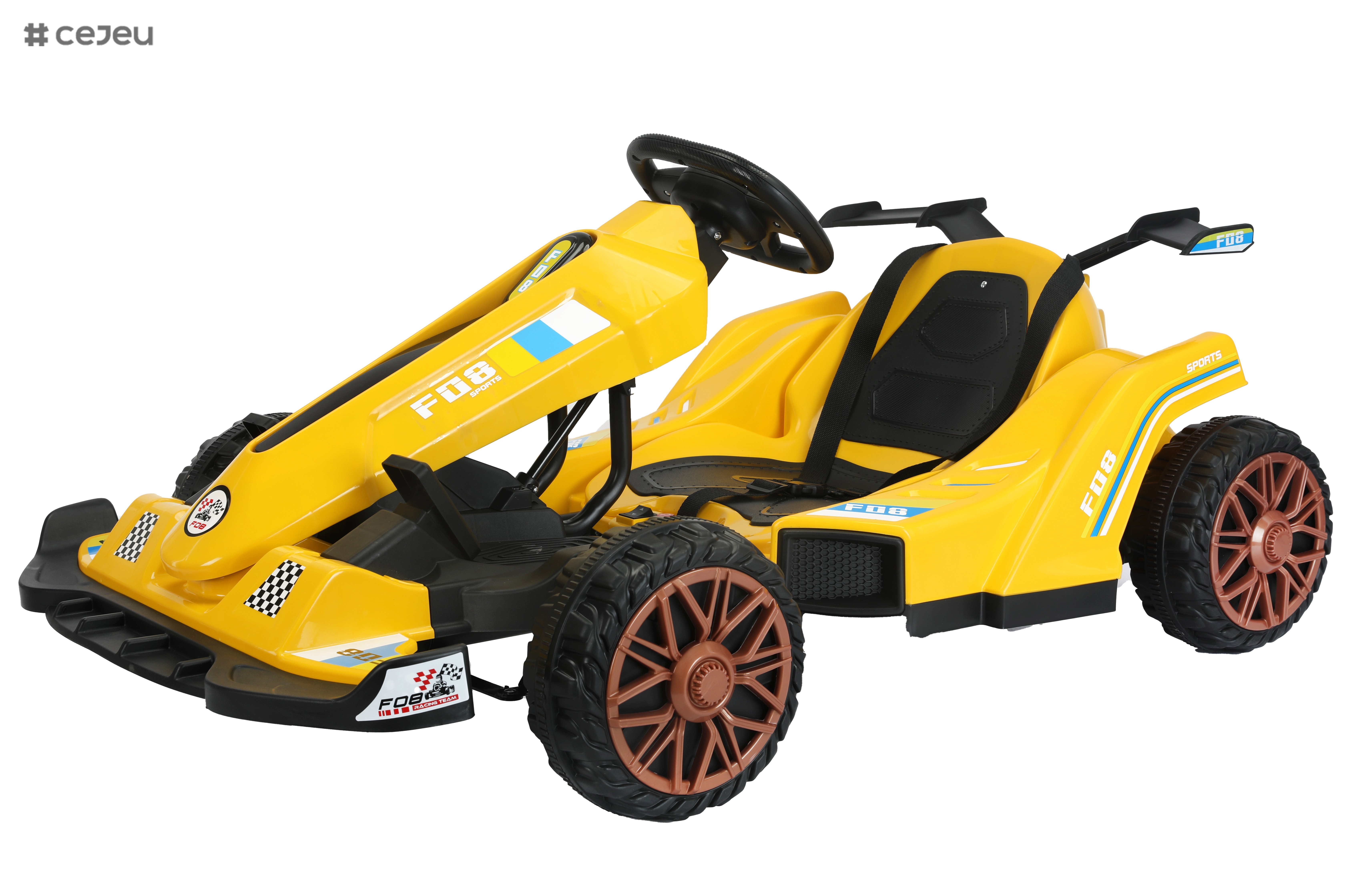 Children's Go-Kart Four-wheeled Bicycle Toy Training Bicycle for Men and Women Go- Kart/smooth Design