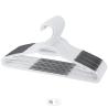 Buy cheap 42cm Non Slip Clothes Hangers , Striped Plastic Hotel Hangers from wholesalers