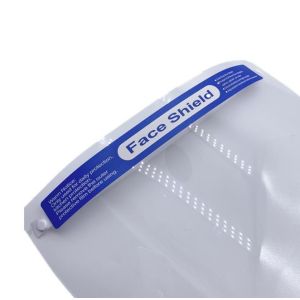 China Reusable Antibacterial Full Face Shield Quick Easy To Put On Elastic Band on sale