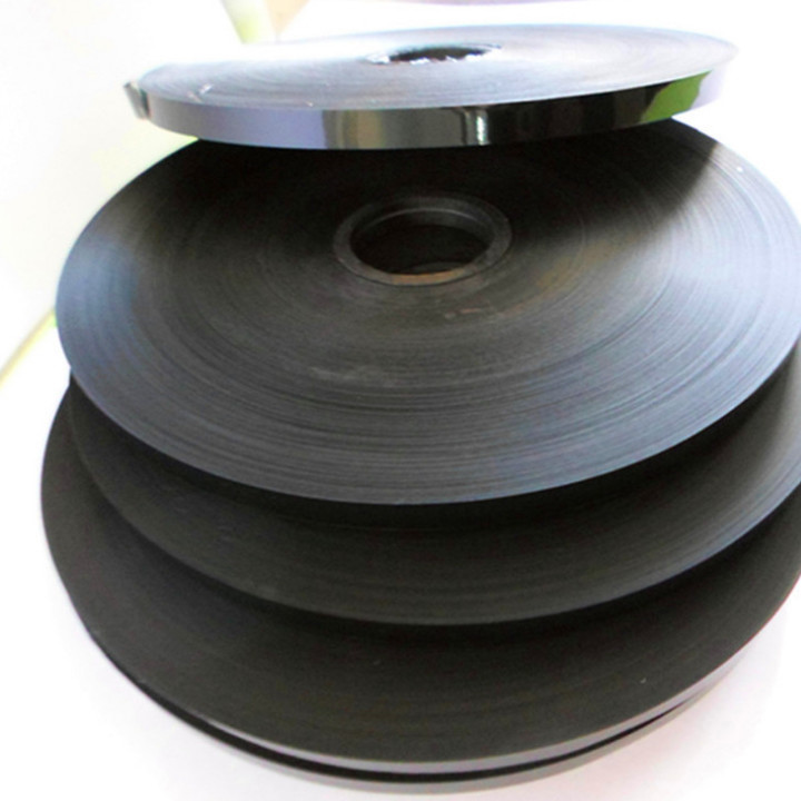 White Colored 10mm*12000m High Adhesive Hot Stamping Foil Ribbon For Cable&Pipe Marking Tape Date Coder