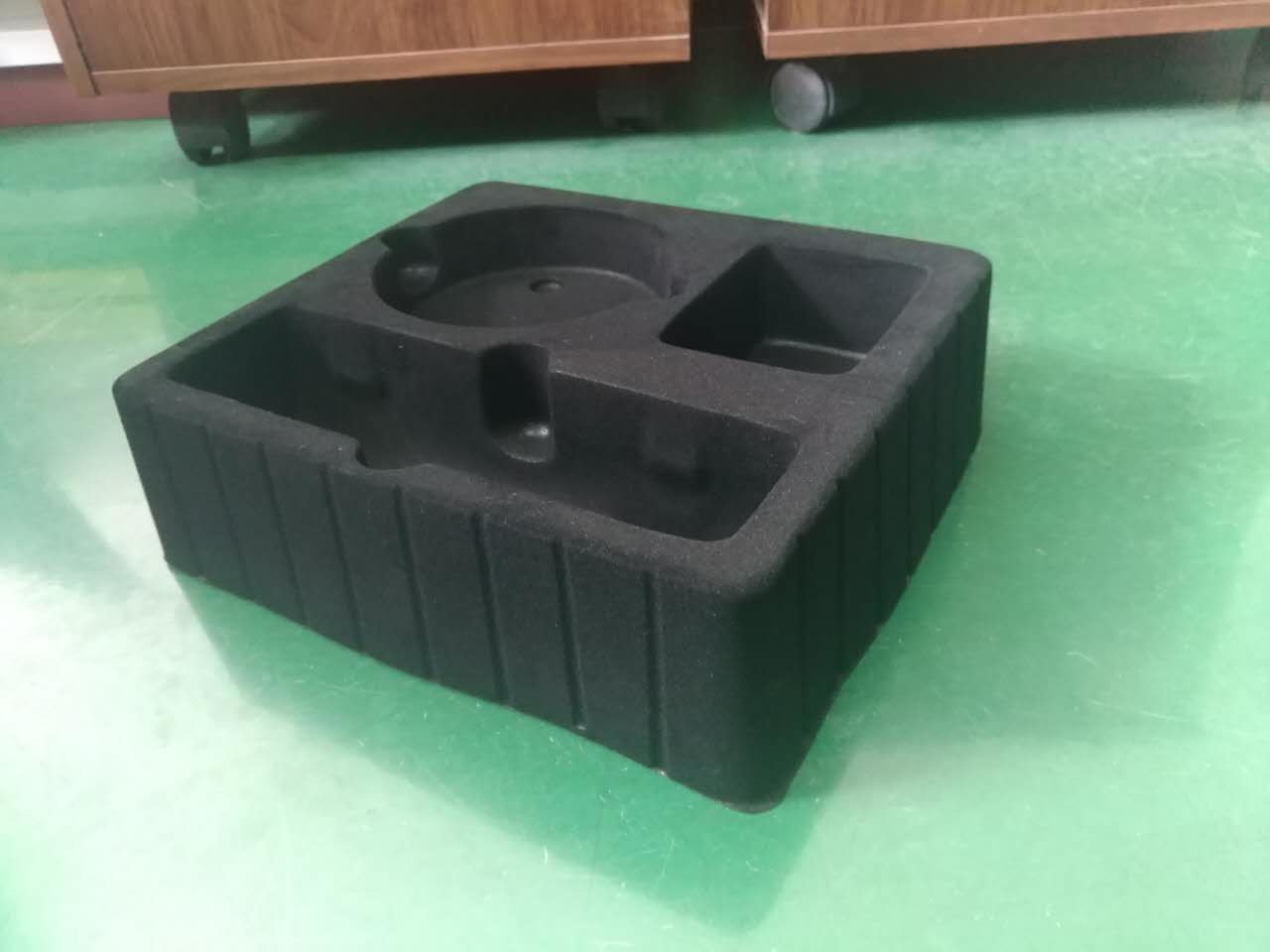 Customerized clear PET / PVC / APET / GAG / APEG blister clamshell packaging with hanging hblister tray for electronics