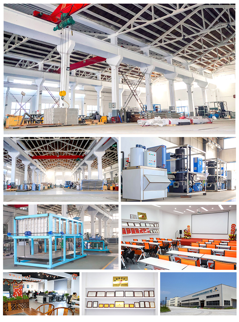 ICEMA 2T/24H ice machine automatic ice cube maker machine for ice plants
