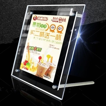 50cm Acrylic Led Light Box Signage A3 Commercial Light Box Sign