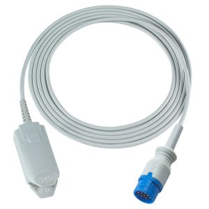  Biolight Reusable SpO2 Sensor M900 M7000 M9500 Digital Adult Finger Clip 12Pin 3.0M Manufactures