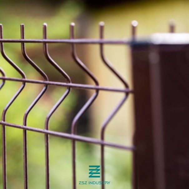 3D Farm Galvanized Welded Wire Mesh Panels , Silver Welded Fence Panels