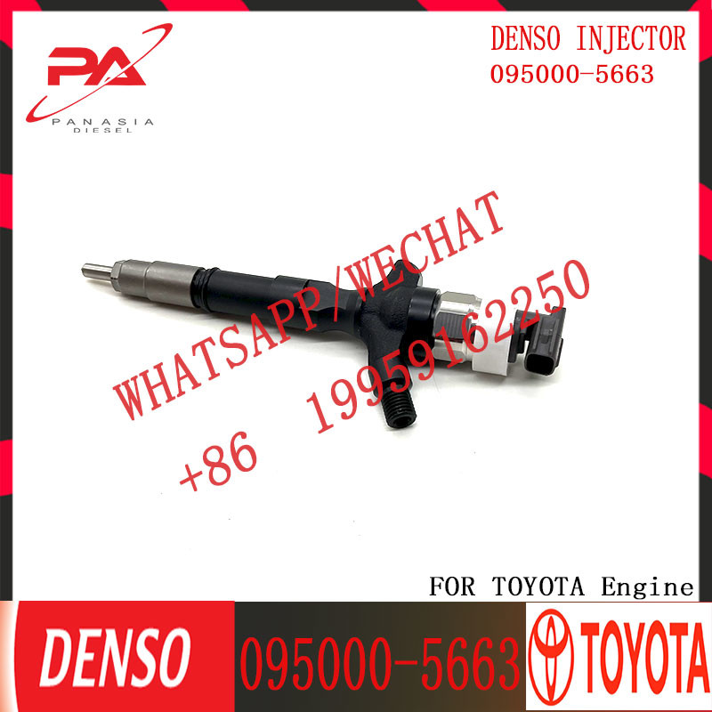 high quality diesel engine Fuel common rail injector 095000-5663 23670-39095/39096 23670-30050