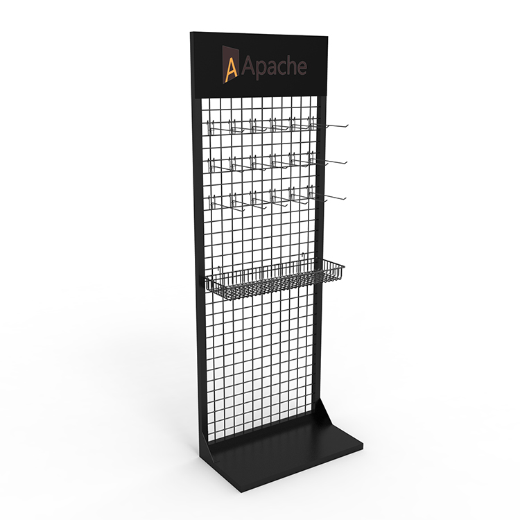 Custom Aerosol Paint Steel Display Rack Race Gas Store Display Stand For Moter Racing