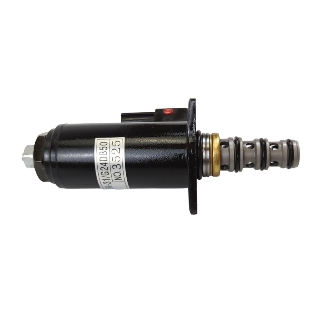 G24DB50 KWE5K-31 Excavator Accessories Secure Lock Solenoid Valve KOBELCO SK200/250/260/330/350-8-8 YN35V00050F1