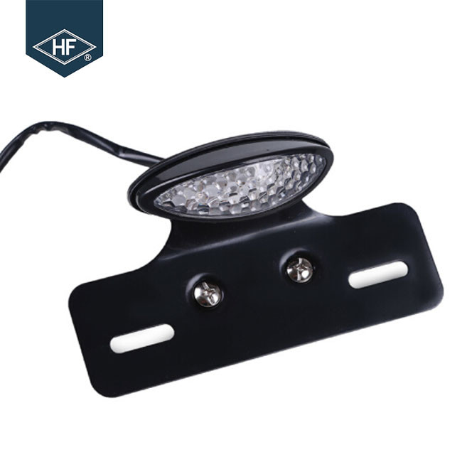 Smoke / Red / Red Lens Led Indicator Lights For Motorcycles Metal Material