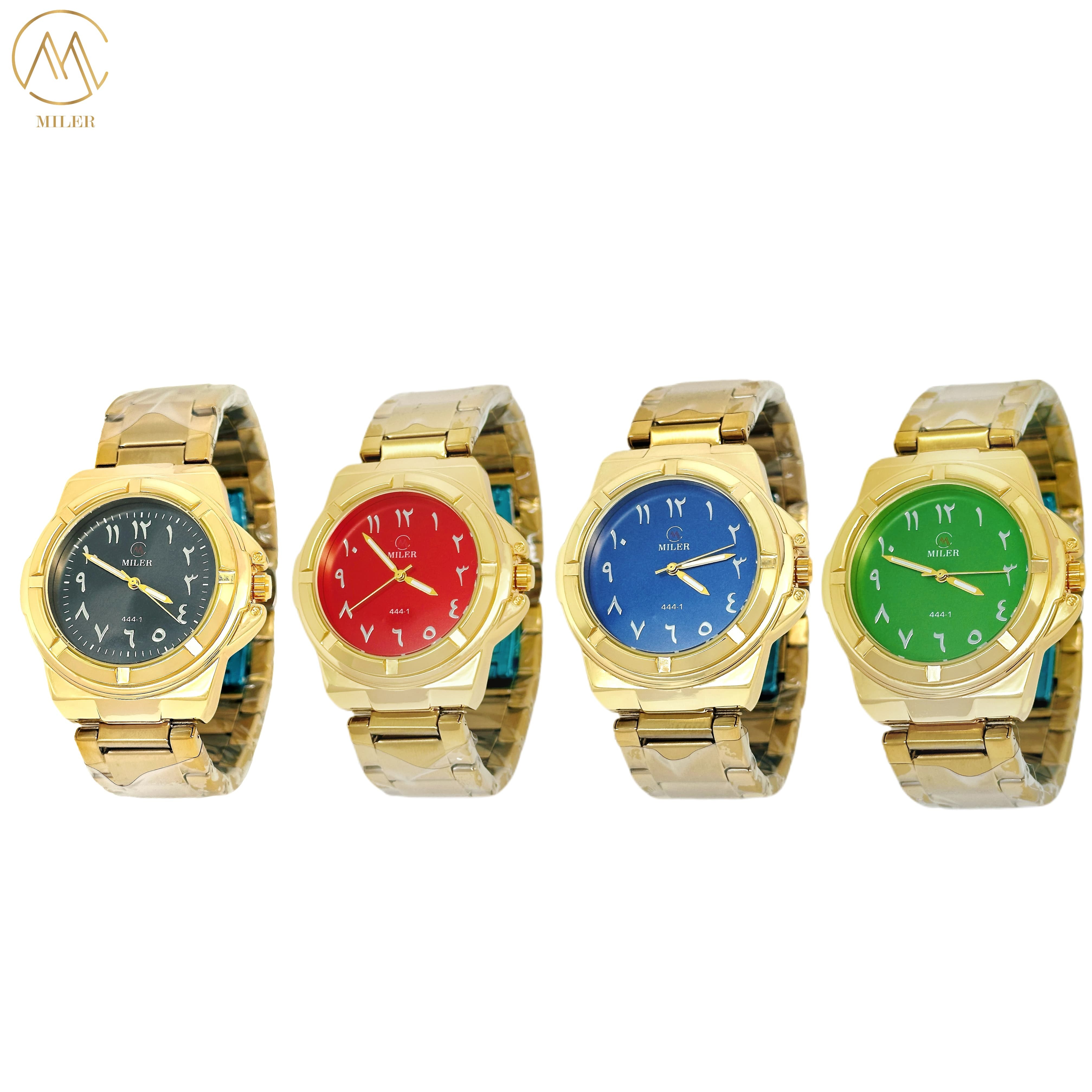 Customized LOGO Quartz Wrist Watch for ODM LOGO Acceptance in Silver / Black / Golden Bezel Color