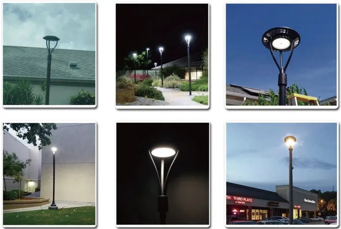 Factory Price Ajustable Anti-Moisture IP65 150W Waterproof 140lm/W Fairy Lawn Courtyard Landscape Park Yard Pathyway Street Post Top LED Garden Light