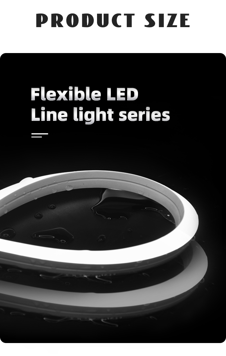 DC 12V Red LED Neon Flex with 50000 Working Lifetime and Hanging Mounting Installation