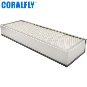 China CORALFLY 8C9657 Flat Panel Air Filter 98.5% Efficiency on sale