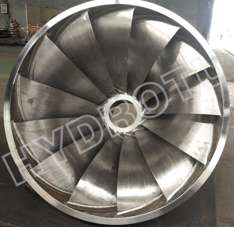 Stainless Steel High Water Head Francis Hydro Turbine For Power Plant