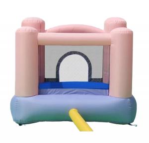  Pink color indoor Inflatable jumps bouncers and Commercial jumping castle for sale Manufactures