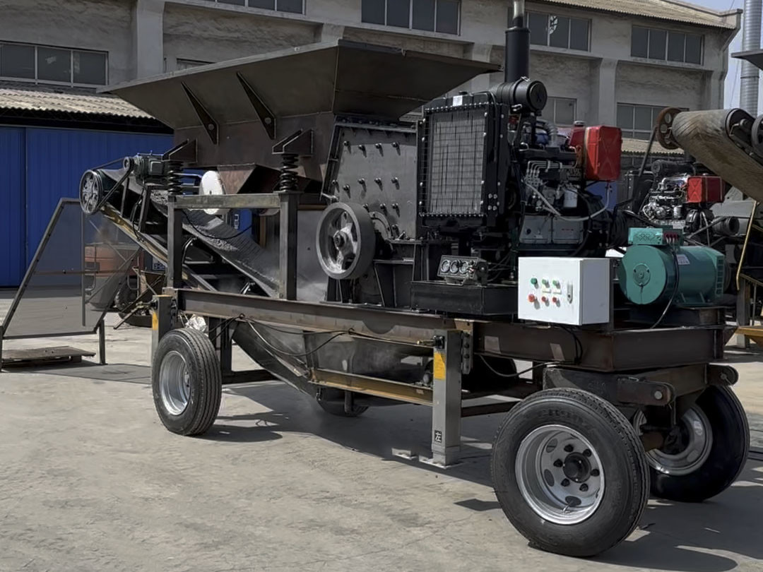 Heavy Hammer Crusher Mine Quarry Box Crusher Machine Diesel Crushing