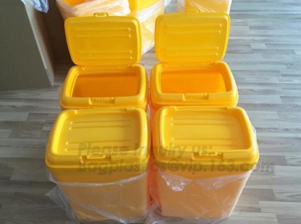 Storage Barrel Pet Food Mold Custom Container With Plastic Lid, PP dog food