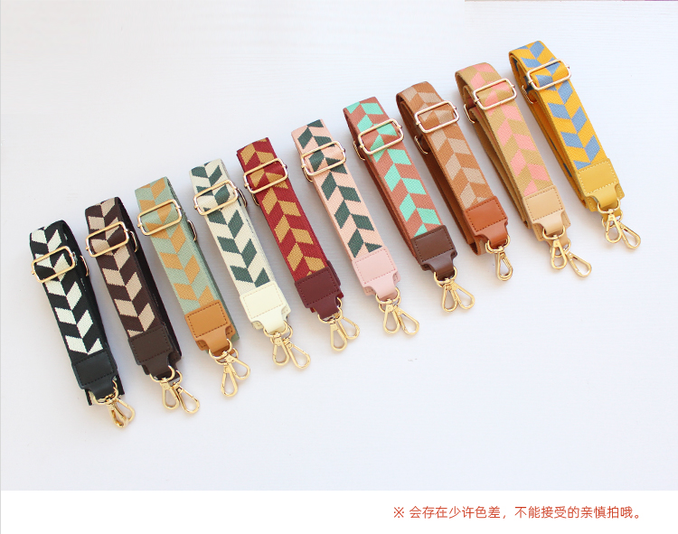 ISO Crossbody Bag Adjustable Purse Strap Hardware Antiwear Washable