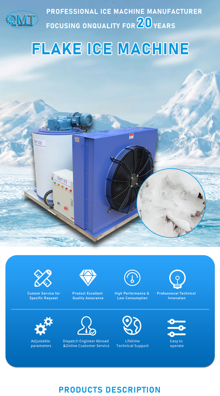 Boost Your Food Beverage Shop's Efficiency with Our Industrial Morocco Flake Ice Machine