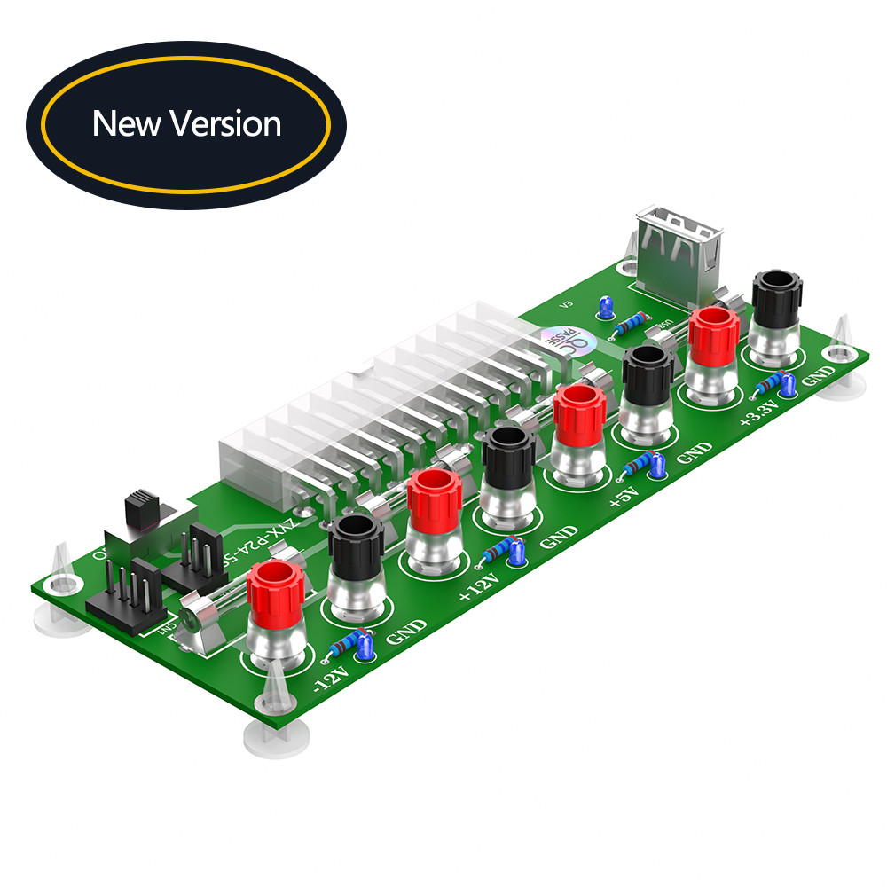 20-24 Pins ATX Benchtop PC Power Breakout Adapter for Optimal Performance