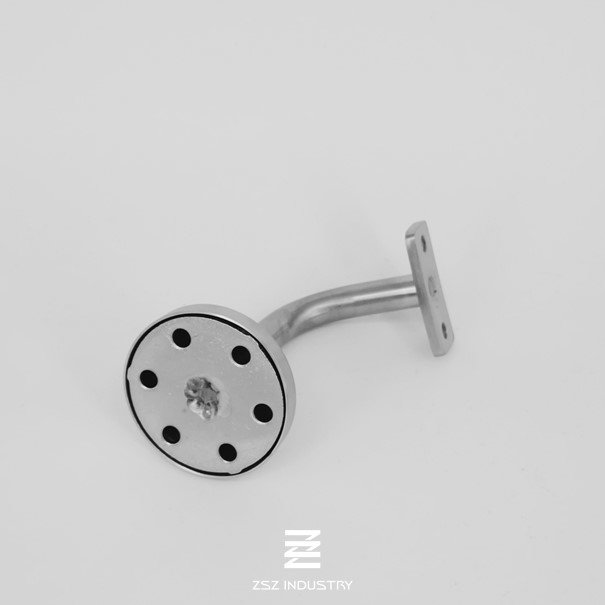 Satin / Mirror Finish Wall Mounted Handrail Bracket H50mm X W80mm