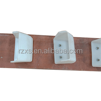 Plastic Cups and Strong Cups 2 Hole Elevator Buckets for Industrial Grain Rice Milling