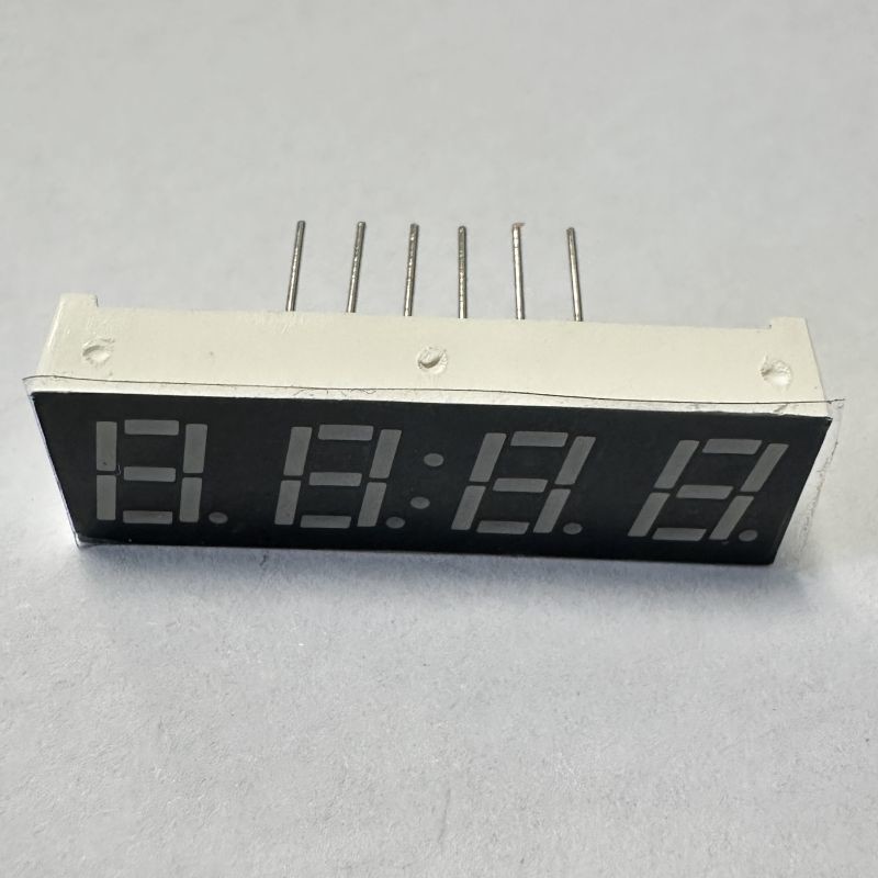 LED Display 7 Segment 4 Digit Pure Green Common Cathode for Temperature Humidity