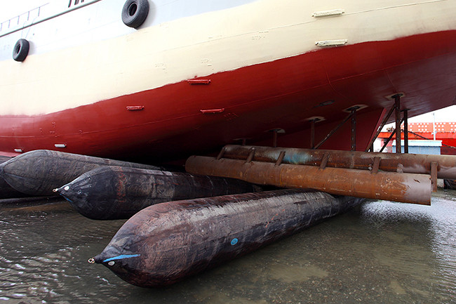 High Pressure Marine Rubber Airbags Ship Launching Docking And Heavy Lifting
