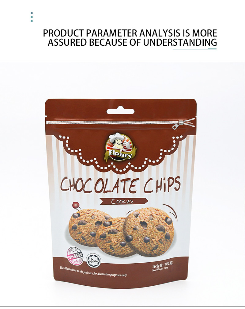 Self-Standing Zipper-Seal Food Packaging Bags For Convenient Storage And Portability