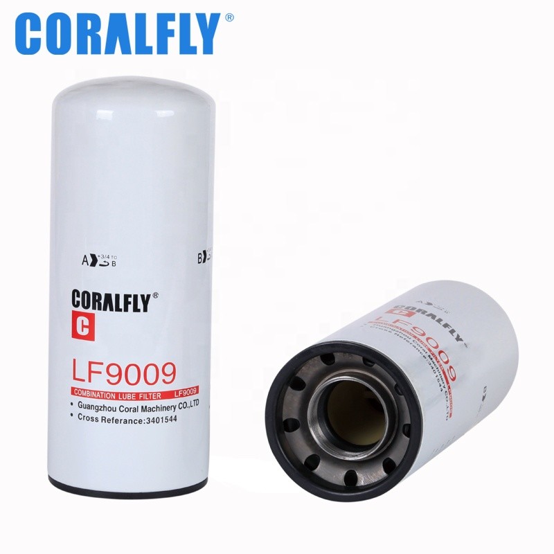 17 Micron Truck Oil Filter Lf9009 Cross Reference Spin On Style