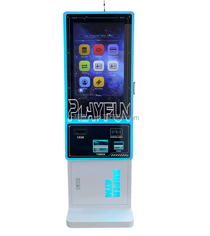 Arcade Center Amusement Park Management System Vip Card Self-Service Kiosk Vending Machine