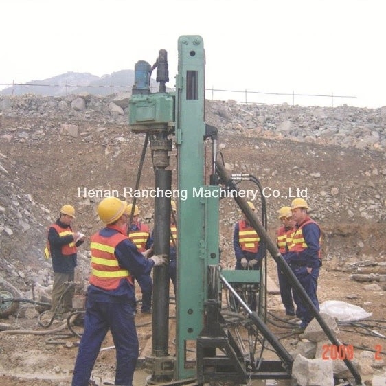 Split Type 60m Hydraulic Anchor Drilling Rig with 7.5KW Electric Motor Power